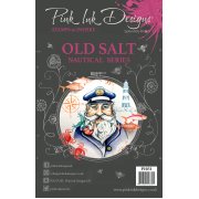Pink Ink Designs A5 Clear Stamp Set - Old Salt - Sailor