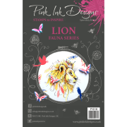 Pink Ink Designs A5 Clear Stamp Set - Lion