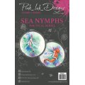 Pink Ink Designs A5 Clear Stamp Set - Sea Nymphs