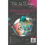 Pink Ink Designs A5 Clear Stamp Set - Hinge & Bracket