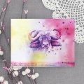 Pink Ink Designs A5 Clear Stamp Set - Buffalo Jill