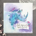 Pink Ink Designs A5 Clear Stamp Set - Rhino Saw Us