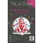 Pink Ink Designs A5 Clear Stamp Set - Bear Hugs