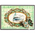 Pink Ink Designs A5 Clear Stamp Set - Frames Series - Decadence
