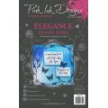 Pink Ink Designs A5 Clear Stamp Set - Frames Series - Elegance
