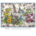 Pink Ink Designs A5 Clear Stamp Set - Classic Clematis