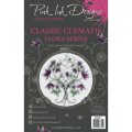 Pink Ink Designs A5 Clear Stamp Set - Classic Clematis