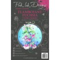 Pink Ink Designs A5 Clear Stamp Set - Flamboyant Fuchsia
