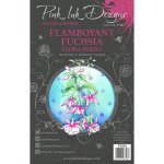 Pink Ink Designs A5 Clear Stamp Set - Flamboyant Fuchsia