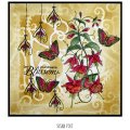 Pink Ink Designs A5 Clear Stamp Set - Flamboyant Fuchsia