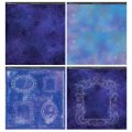 Pink Ink Designs 12x12 Paper Pad - Blues & Hues