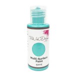 Pink Ink Multi-surface Paint - Bayside Aqua Shimmer
