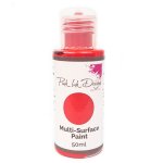 Pink Ink Multi-surface Paint - Strawberry Fire Shimmer