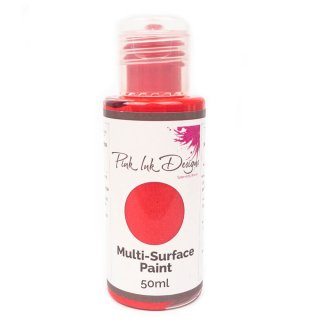 Pink Ink Multi-surface Paint - Strawberry Fire Shimmer