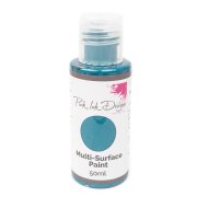 Pink Ink Multi-surface Paint - Turquoise Wave Shimmer
