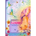 Pink Ink Designs A4 Rice Papers - Elephants & Flamingos