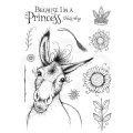 Pink Ink Designs A5 Clear Stamp Set - Cool Mule