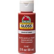 Apple Barrel Gloss Acrylic Indoor & Outdoor Paint - Hot Ember