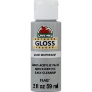 Apple Barrel Gloss Acrylic Indoor & Outdoor Paint - Dolphin Grey