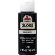 Apple Barrel Gloss Acrylic Indoor & Outdoor Paint - Black