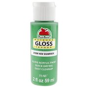 Apple Barrel Gloss Acrylic Indoor & Outdoor Paint - New Shamrock