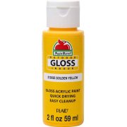 Apple Barrel Gloss Acrylic Indoor & Outdoor Paint - Golden Yellow