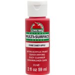 Apple Barrel Indoor and Outdoor Multi-Surface Satin Paint - Candy Apple