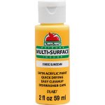 Apple Barrel Indoor and Outdoor Multi-Surface Satin Paint - Sunbeam
