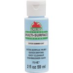 Apple Barrel Indoor and Outdoor Multi-Surface Satin Paint - Summer Sky