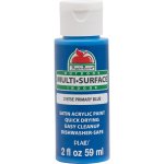 Apple Barrel Indoor and Outdoor Multi-Surface Satin Paint - Primary Blue