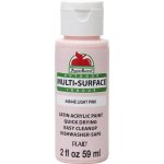 Apple Barrel Indoor and Outdoor Multi-Surface Satin Paint - Light Pink
