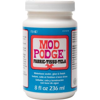 Plaid Mod Podge Fabric 8oz