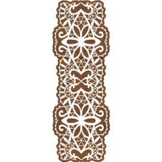 Plaid Fabric Creations Block Printing Stamp - Border Lace