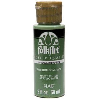 FolkArt Premium Acrylic Paint - Classic Green