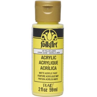 FolkArt Premium Acrylic Paint - Yellow Lemon