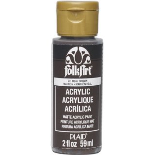 FolkArt Premium Acrylic Paint - Real Brown