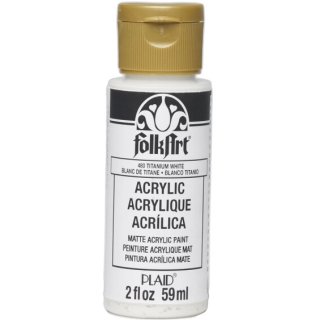 FolkArt Premium Acrylic Paint - Titanium White