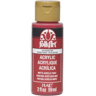 FolkArt Premium Acrylic Paint - Engine Red