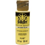 FolkArt Premium Acrylic Paint - Sunny Yellow