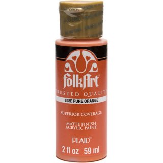 FolkArt Premium Acrylic Paint - Pure Orange