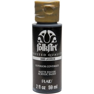 FolkArt Premium Acrylic Paint - Licorice
