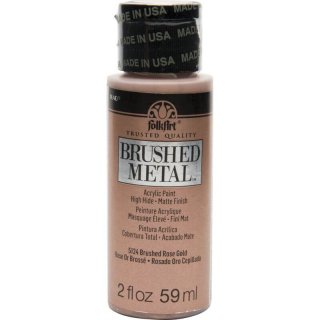 FolkArt Brushed Metal - Rose Gold