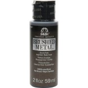 FolkArt Brushed Metal - Black
