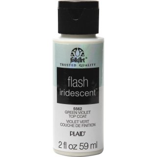 FolkArt Color Shift - Green Violet Flash Topcoat
