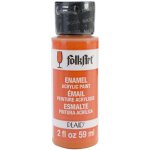 FolkArt Enamel Gloss Acrylic Paint - Pure Orange