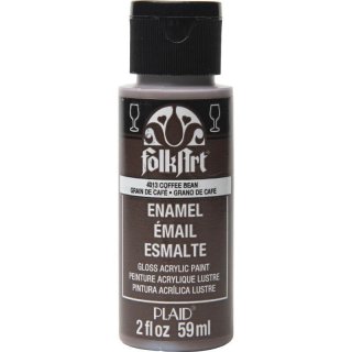 FolkArt Enamel Gloss Acrylic Paint - Coffee Bean