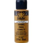 FolkArt Enamel Gloss Acrylic Paint - Yellow Ochre