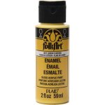 FolkArt Enamel Gloss Acrylic Paint - Lemon Custard