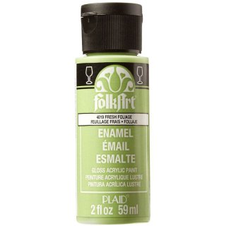 FolkArt Enamel Gloss Acrylic Paint - Fresh Foliage
