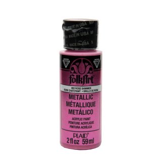 FolkArt Metallic Paint - Rose Shimmer